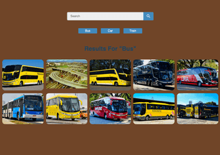 Thumbnail image for React Flickr Gallery